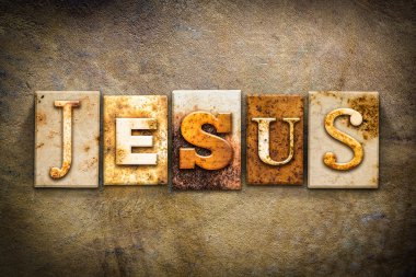 Jesus Concept Letterpress deri Tema