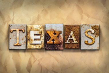 Texas Concept Rusted Metal Type