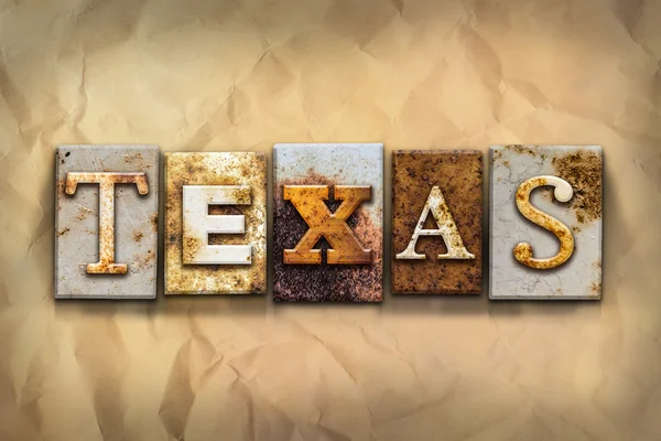 Texas Concept Rusted Metal Type