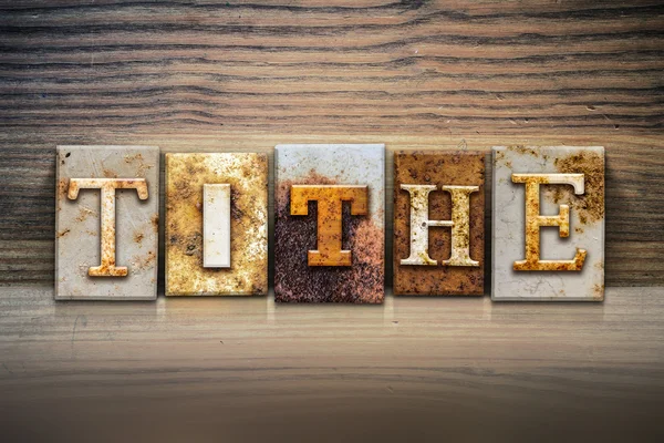 Tithe Concept Letterpress Theme