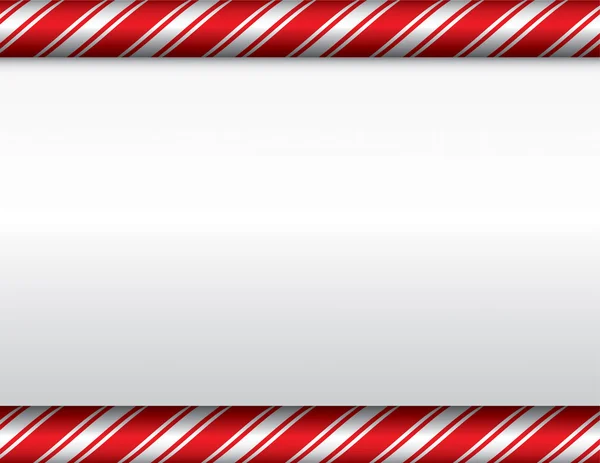 圣诞糖果手杖白色背景 — 图库矢量图片