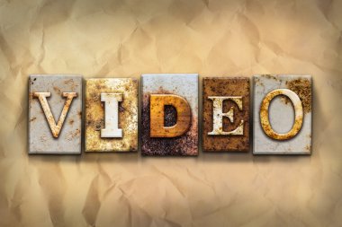 Video Concept Rusted Metal Type