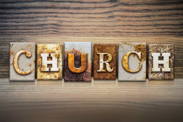 Church Concept Letterpress Theme