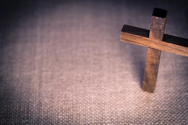 Ιερά ξύλινα Χριστιανικός Σταυρός — Φωτογραφία Αρχείου