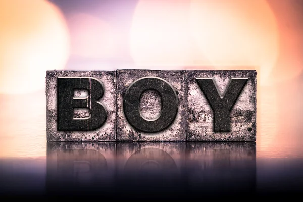 Tipo de tipografía Vintage de Boy Concept — Foto de Stock