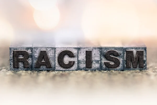 Rassismus im Buchdruck — Stockfoto