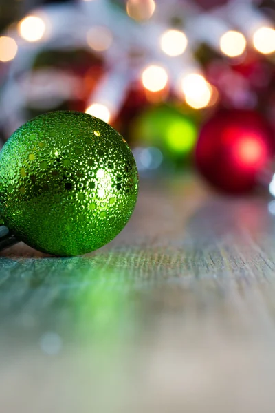 Colorful Christmas Ornaments — Stock Photo, Image