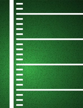 American Football Field Background Illustration clipart