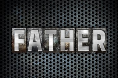 Baba kavramı Metal Letterpress tip