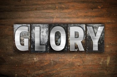 Zafer kavramı Metal Letterpress türü