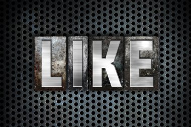 Kavram Metal Letterpress türü gibi