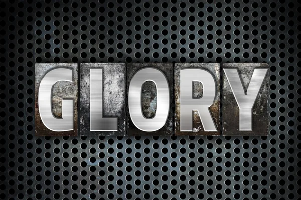 Zafer kavramı Metal Letterpress türü