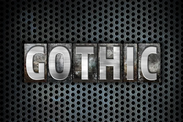 Gothic Concept Metal Letterpress Type