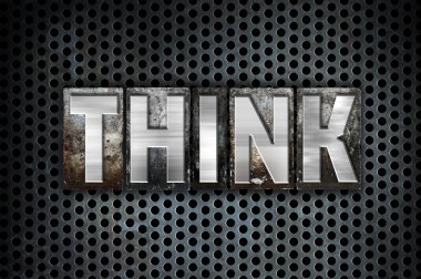 Kavram Metal Letterpress türü düşünüyorum