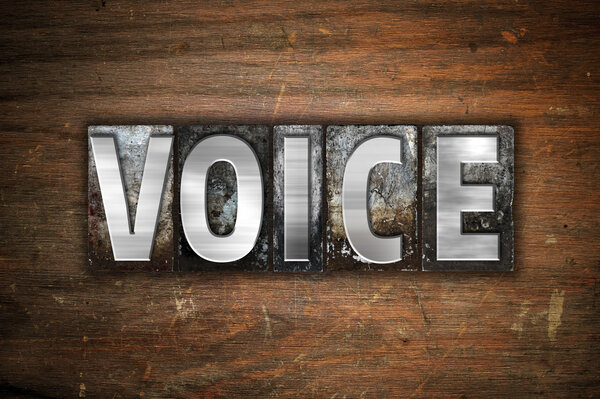 Голос типа "Леттерпресс"
