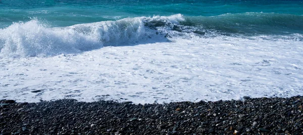 Sea Waves Foam Landscape — Stock Photo, Image