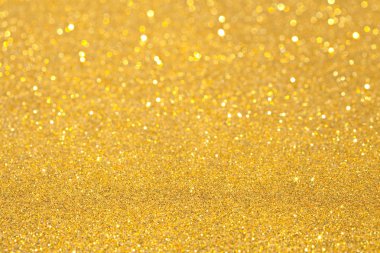 Abstract gold glitter festive background texture