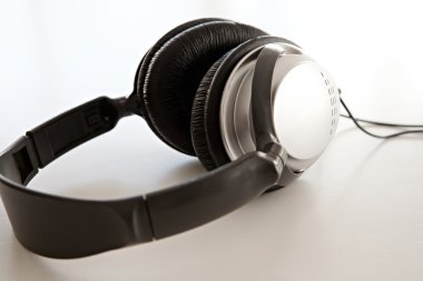 modern pair of stereo headphones
