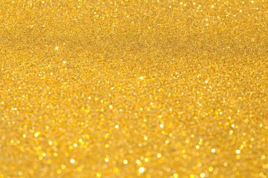 Abstract gold glitter festive background