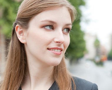 portrait of a young and attractive professional business woman