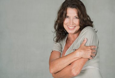 portrait of a mature senior business woman
