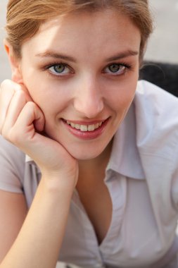 portrait of an attractive professional business woman