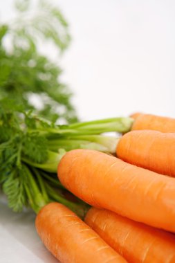 healthy fresh and organic sweet carrots