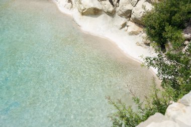 view of an idyllic paradise beach