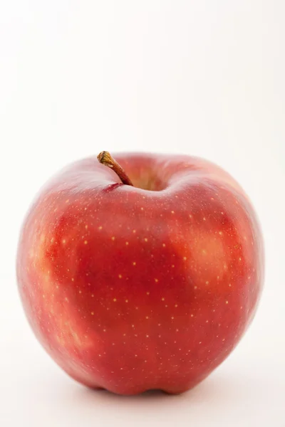 Healthy and shining organic red apple — Stock Photo, Image