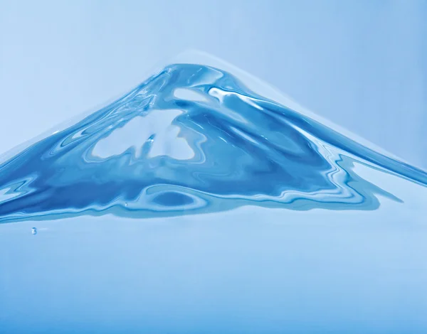 Background detail of blue water liquid in motion — Stock fotografie