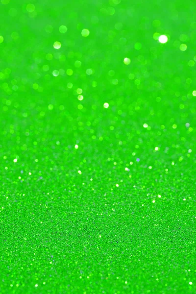 Abstract green glitter festive background — Stockfoto