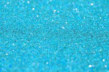 Abstract blue glitter festive background