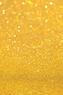 Abstract gold glitter festive background