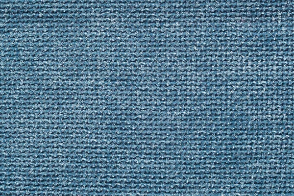 Blue velvet fabric background — Stockfoto