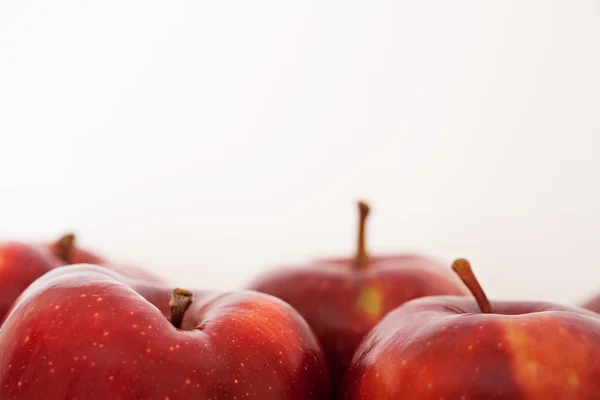 Healthy and shining organic red apples — Stock Photo, Image