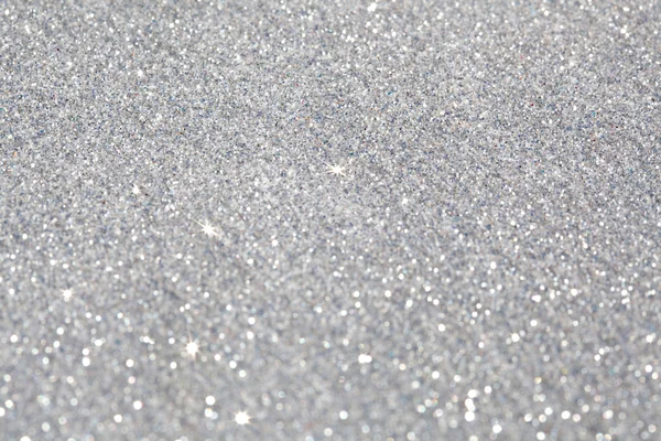 Zilveren glitter achtergrond — Stockfoto