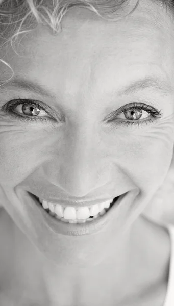Portrait of a joyful healthy woman — Stockfoto