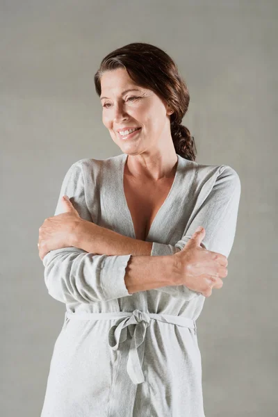 Portrait of an attractive mature woman — Stock Photo, Image