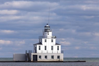Great Lake Michigan 'daki deniz feneri.