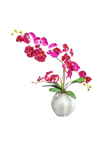 Fiore di orchidea artificiale — Foto Stock