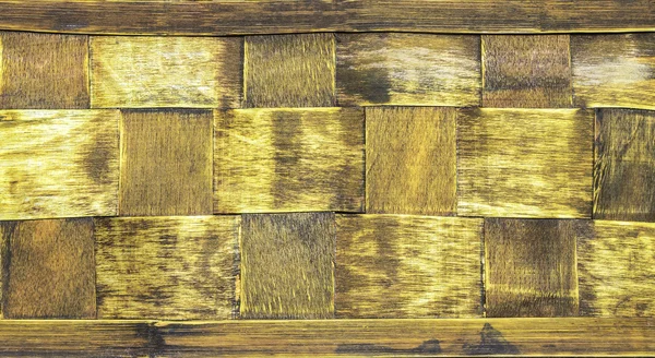Wood wicker background — Stock Photo, Image