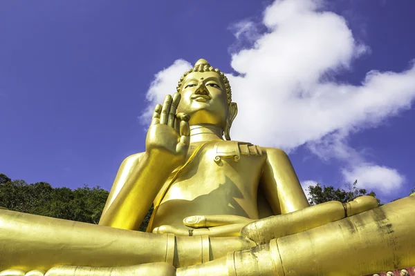 Grande buddah gloden — Foto Stock