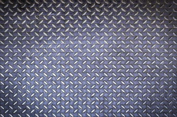 Diamond steel plate background — Stock Photo, Image