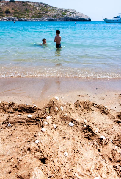 Mavi deniz çocuğu — Stok fotoğraf