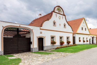UNESCO village Holasovice clipart