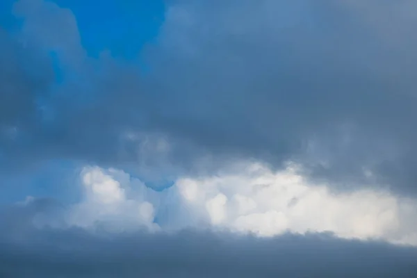 Landskapsbild Blå Himmel Och Moln — Stockfoto