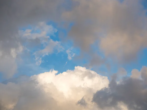 Landskapsbild Blå Himmel Och Moln — Stockfoto