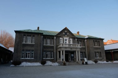 Changchun - 5 Ocak 2020 tarihinde Çin 'in Changchun şehrinde bulunan Manchu İmparatorluk Sarayı Müzesi. Saray, Çin 'in son imparatoru Puyi' nin ikametgahıydı..