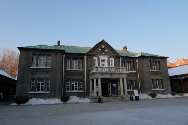 Changchun - 5 Ocak 2020 tarihinde Çin 'in Changchun şehrinde bulunan Manchu İmparatorluk Sarayı Müzesi. Saray, Çin 'in son imparatoru Puyi' nin ikametgahıydı..