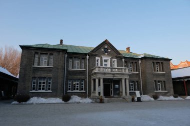 Changchun - 5 Ocak 2020 tarihinde Çin 'in Changchun şehrinde bulunan Manchu İmparatorluk Sarayı Müzesi. Saray, Çin 'in son imparatoru Puyi' nin ikametgahıydı..